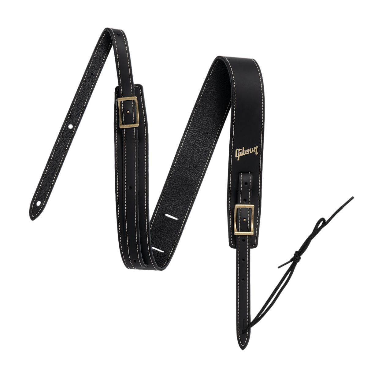Gibson The Troubadour Guitar Strap in Black Gibson The Troubadour Guitar Strap in Black