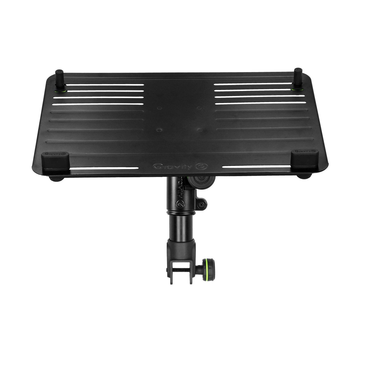 Gravity FT 01 LT T B Flexible Laptop Tray for DJ Desk