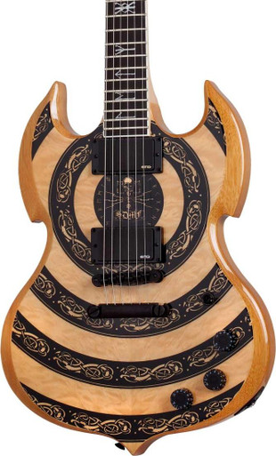 Wylde Audio Barbarian Norse Dragon Bullseye Rawtop - Andertons