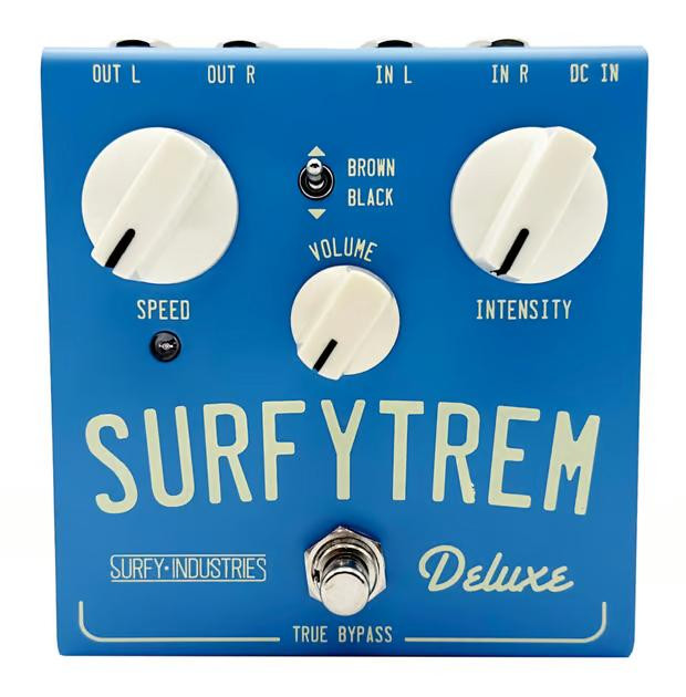 Surfy Industries SurfyTrem Deluxe Tremolo Pedal Surfy Industries SurfyTrem Deluxe Tremolo Pedal