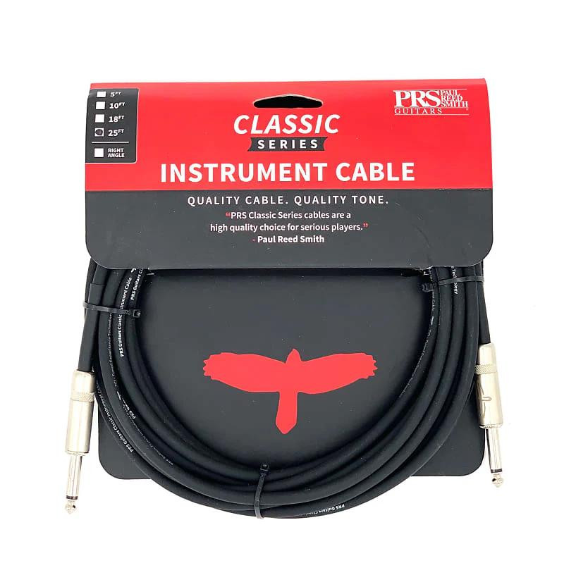 PRS 25ft Classic Instrument Cable Straight-Straight