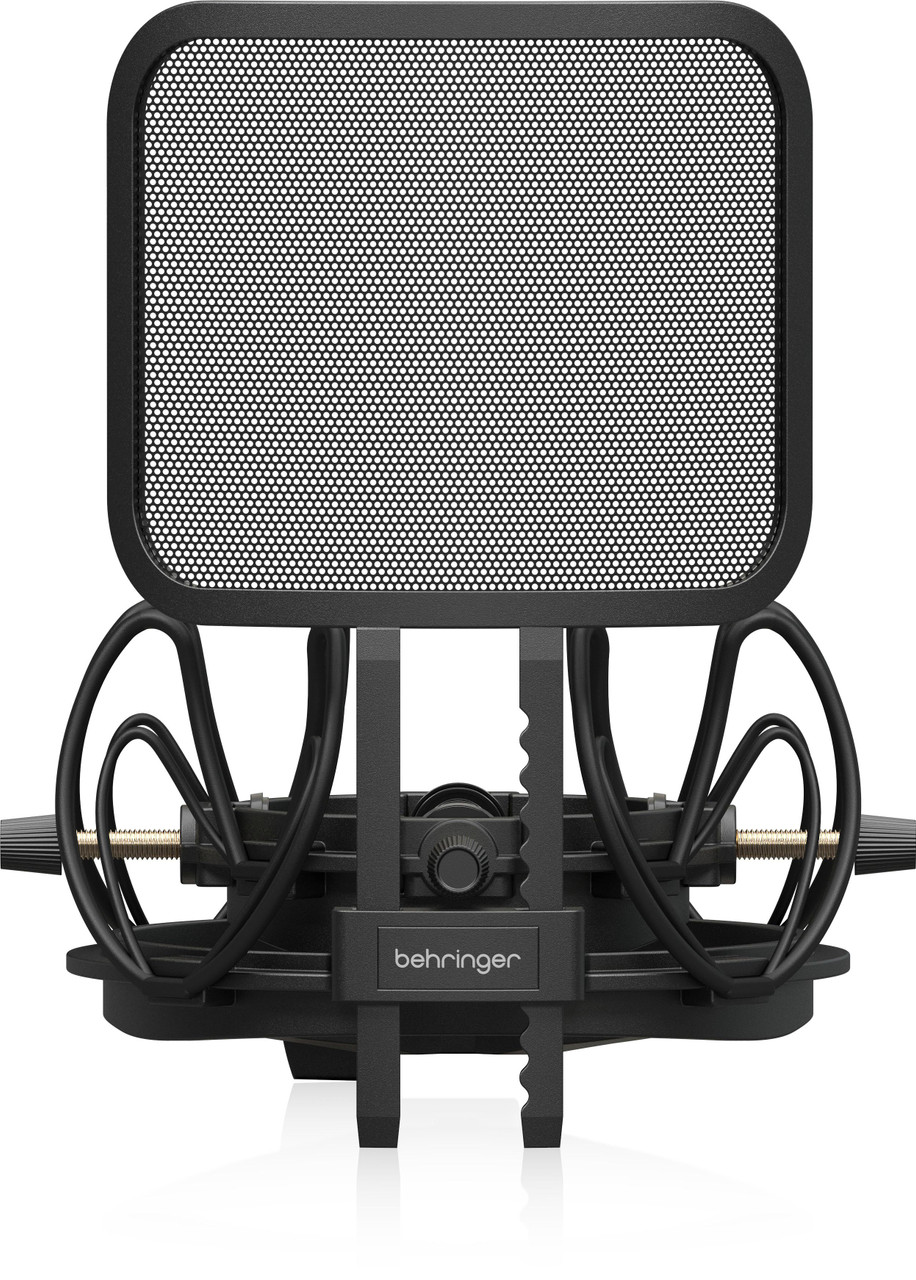 Behringer SMP2000 - Lightweight Shock Mount with Detachable Pop Filter