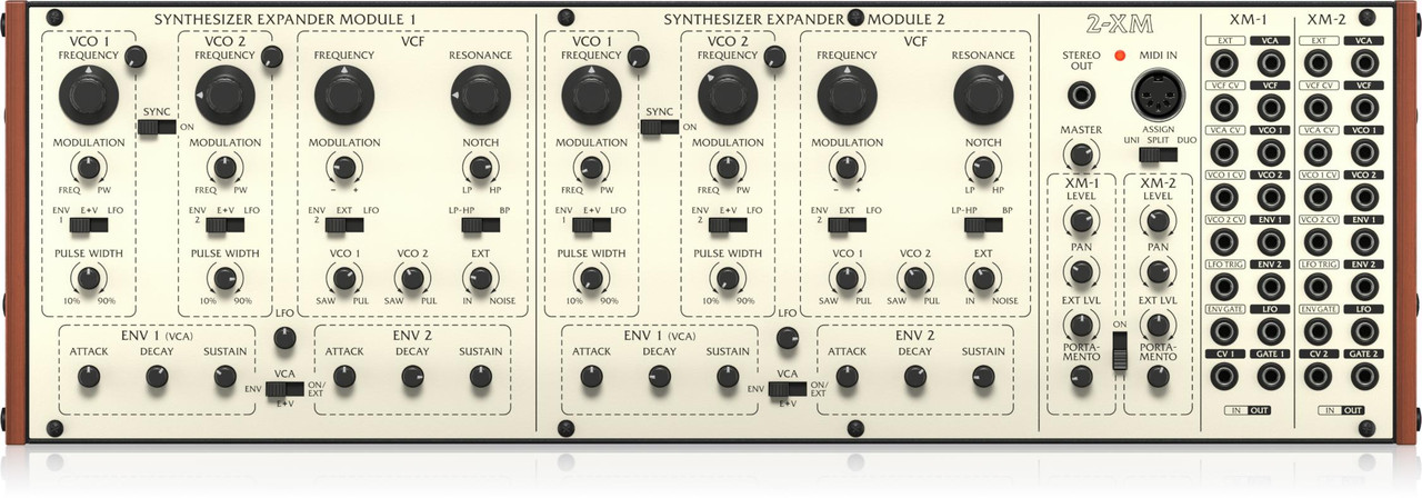 Behringer 2-XM - Classic Polyphonic Analog Eurorack Synth Behringer 2-XM - Classic Polyphonic Analog Eurorack Synth