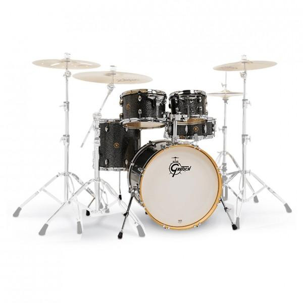Gretsch Catalina Maple 20" Acoustic Drum Kit in Black Stardust Gretsch Catalina Maple 20" Acoustic Drum Kit in Black Stardust