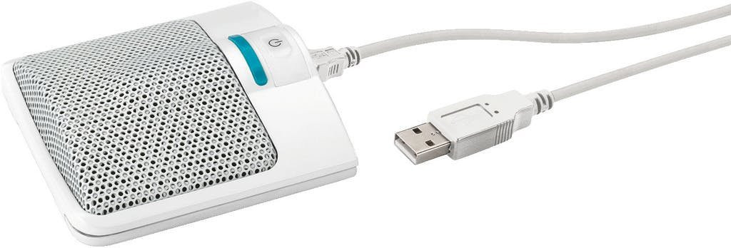IMG Stageline ECM-306BU/SW USB Boundary Mic for Desktop Use - WHITE IMG Stageline ECM-306BU/SW USB Boundary Mic for Desktop Use - WHITE