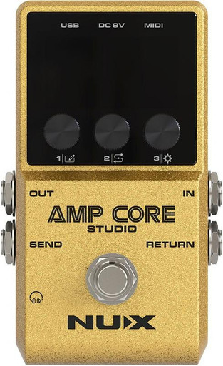 NUX Amp Core Studio Amp & Cab Sim Pedal - Andertons Music Co