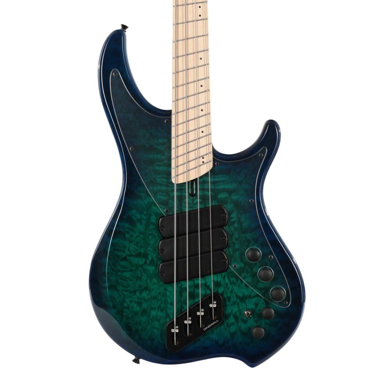 Dingwall Combustion Nashville Edition 4-String Bass Guitar in Whalepool Burst, Maple Board Dingwall Combustion Nashville Edition 4-String Bass Guitar in Whalepool Burst, Maple Board