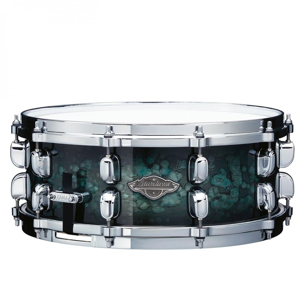 TAMA Starclassic Performer 14"x 5.5" Snare Drum - Molten Steel Blue Burst