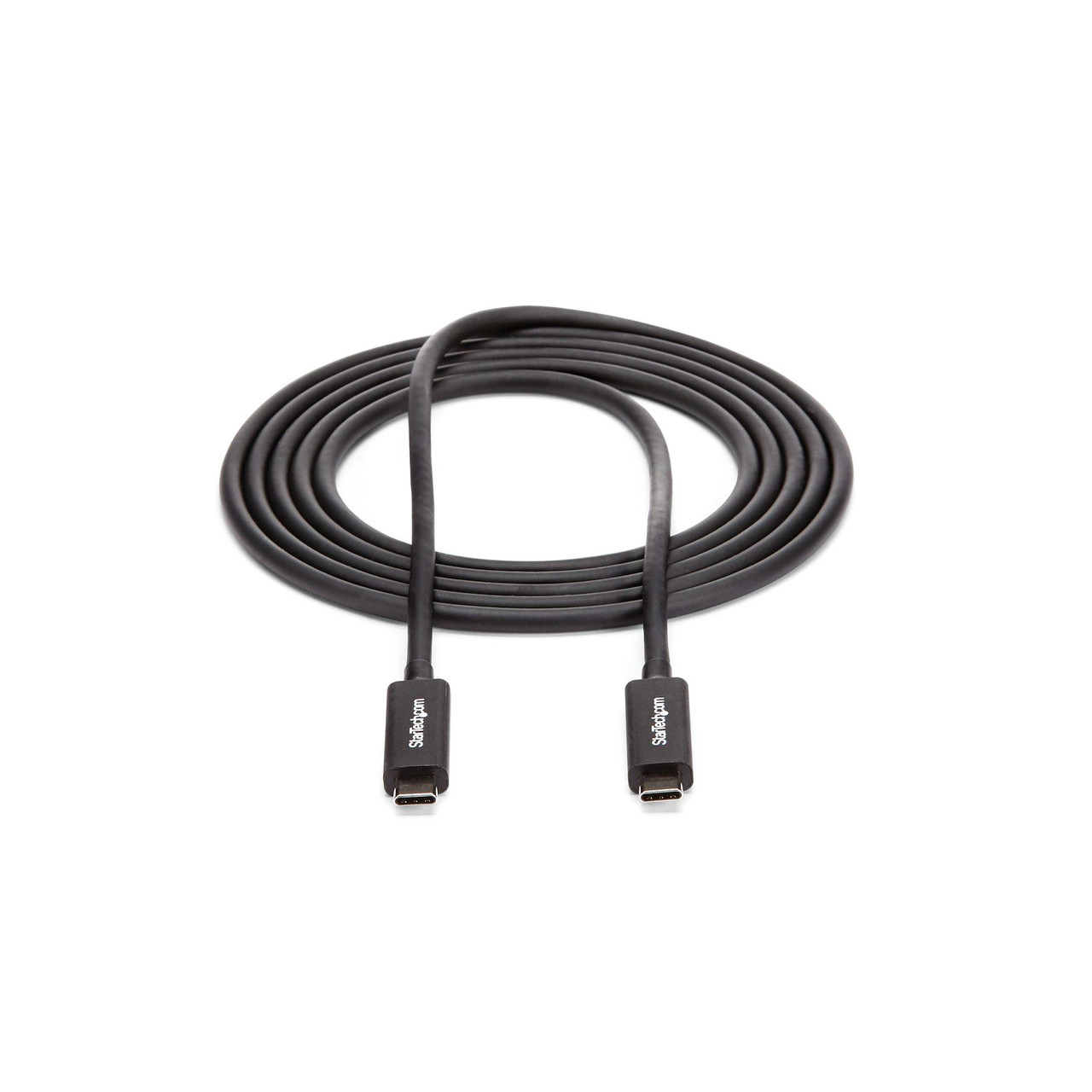 StarTech Thunderbolt 3 / USB C Cable - 2M - Black StarTech Thunderbolt 3 / USB C Cable - 2M - Black