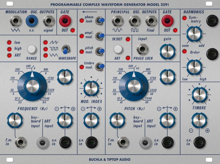 Buchla & Tiptop Audio Complex Waveform Generator 259t Buchla & Tiptop Audio Complex Waveform Generator 259t