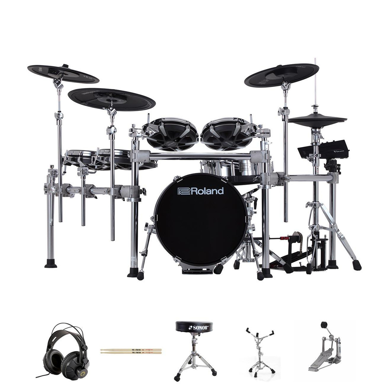 Roland TD716 Electronic Drum Kit Bundle Package Roland TD716 Electronic Drum Kit Bundle Package