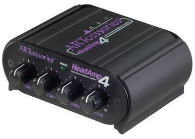ART HeadAMP4 Eight Output Stereo Headphone Amp ART HeadAMP4 Eight Output Stereo Headphone Amp