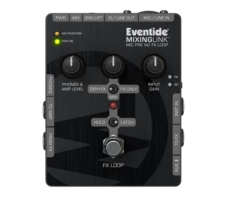 Eventide Mixing Link Mic Pre Amp Pedal with FX Loop Eventide Mixing Link Mic Pre Amp Pedal with FX Loop