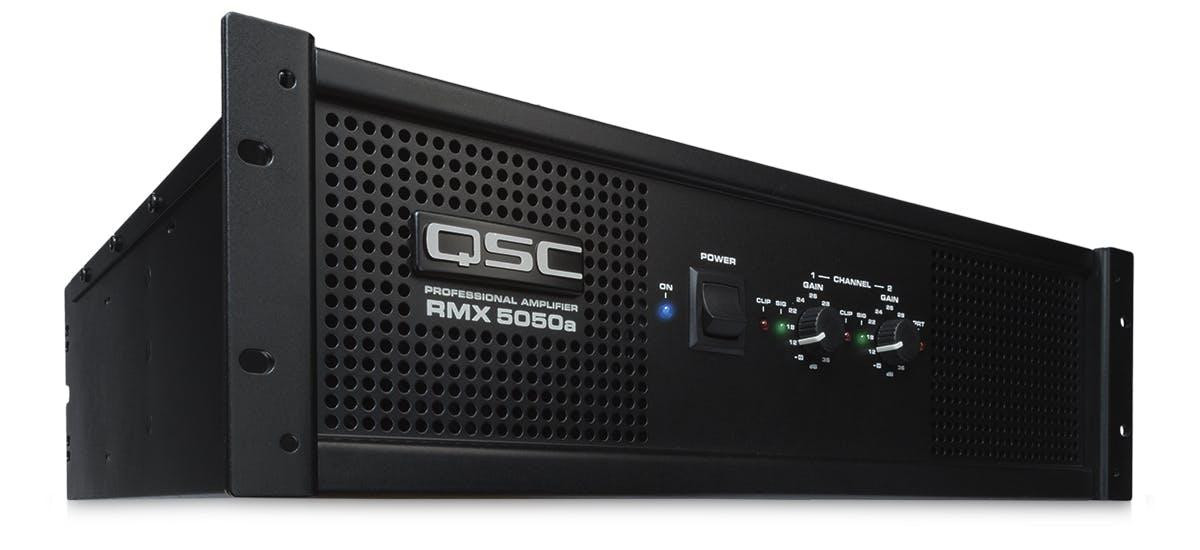 B Stock : QSC RMX5050a Power Amplifier 2 Channels 1100 Watts 001