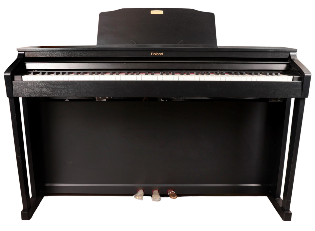 B Stock : Ex Demo - Roland HP504 CB Home Digital Piano in Contemporary Black