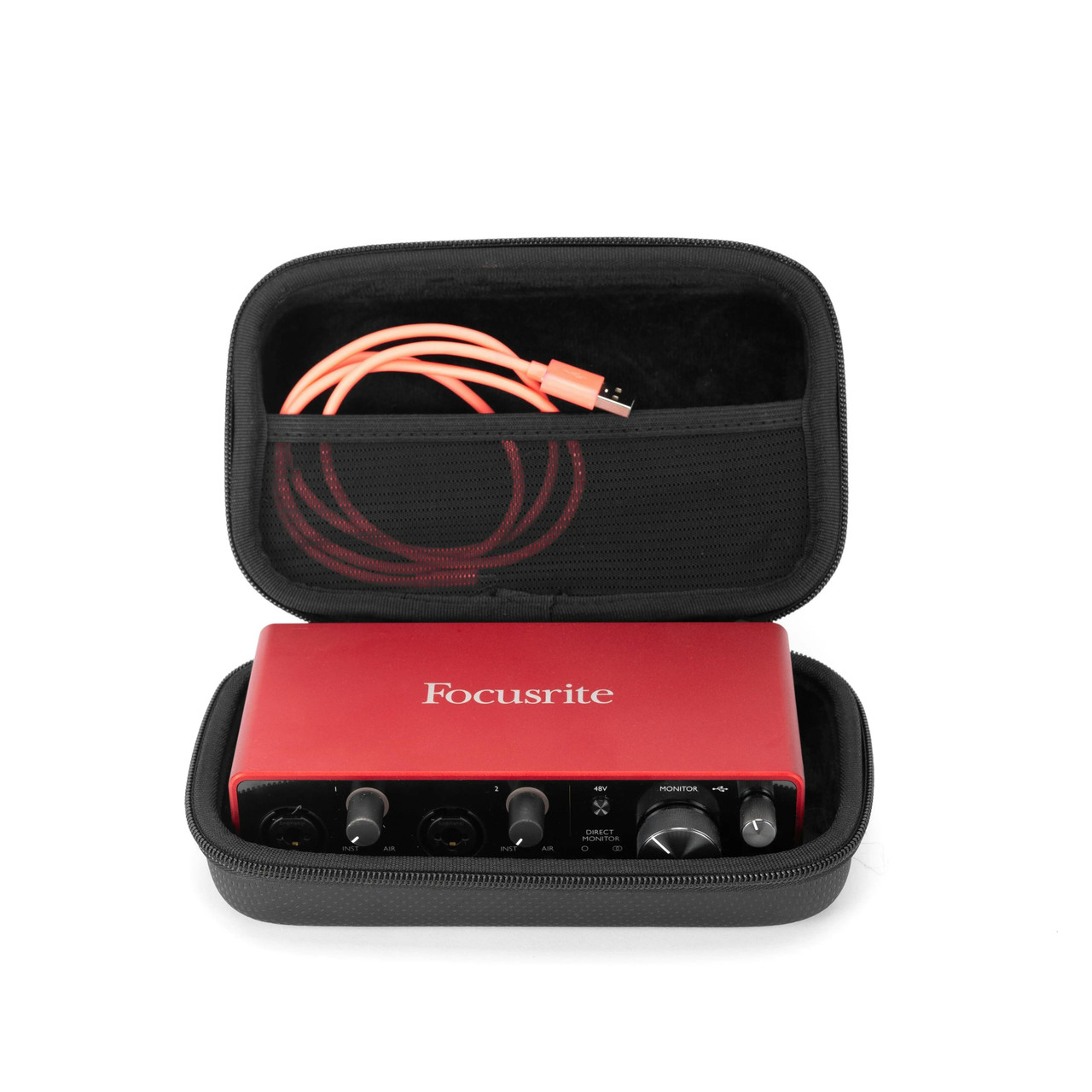 GLIDE Case for Focusrite Scarlett 2i2 in Black GLIDE Case for Focusrite Scarlett 2i2 in Black