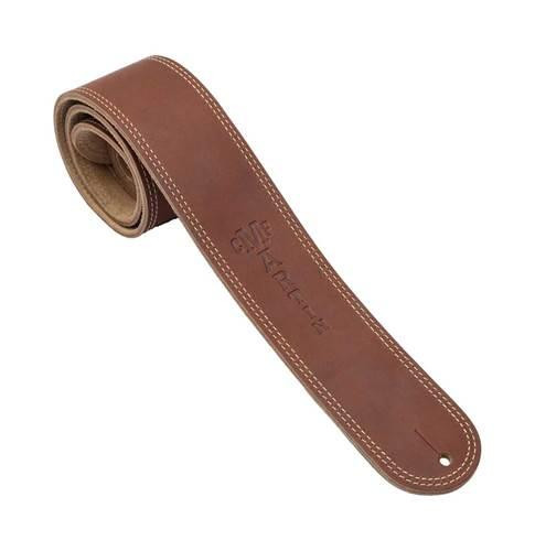 C F Martin Strap in Ball Leather/Suede Brown
