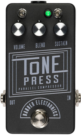 Barber Electronics Tone Press コンプレッサー Barber Electronics Tone Press Parallel Compressor Pedal in Black