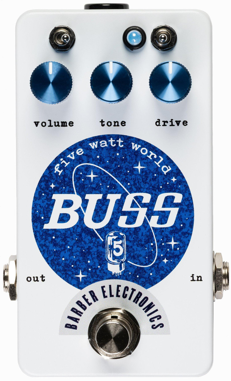 Barber Electronics Direct Drive Overdrive Pedal in Black