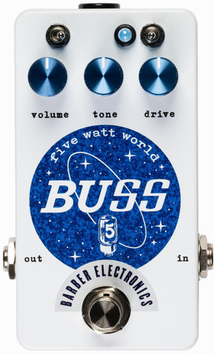 Barber Electronics Five Watt World BUSS High-Gain Drive Pedal in