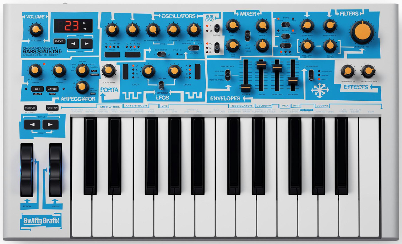 Novation Bass Station II Swifty Limited Edition Novation Bass Station II Swifty Limited Edition