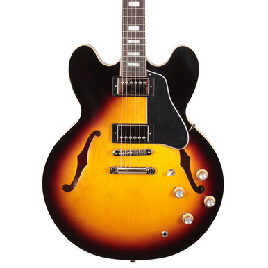 Epiphone Inspired by Gibson Custom 1962 ES-335 Reissue Semi-Hollow Electric Guitar in Vintage Burst