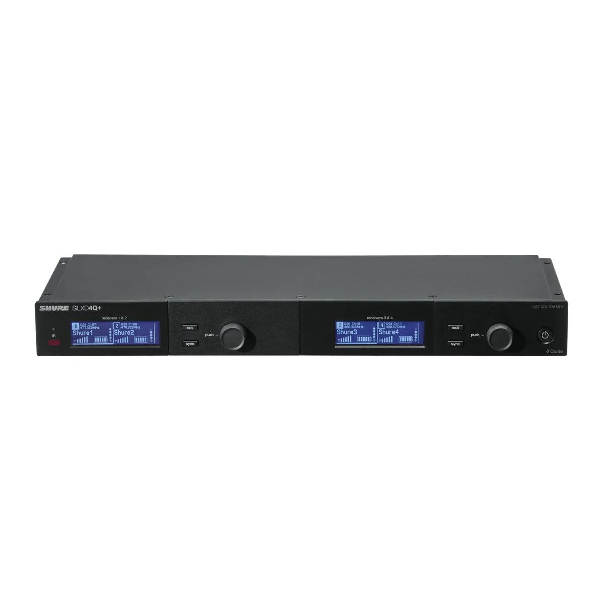 Shure SLXD4Q+ Quad Channel Receiver K55 Band