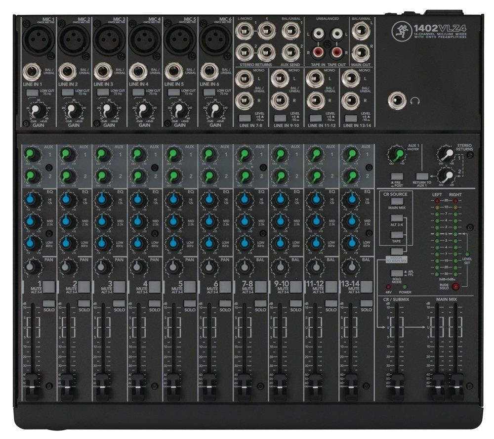 Mackie 1402 VLZ4 compact Mixer Mackie 1402 VLZ4 compact Mixer
