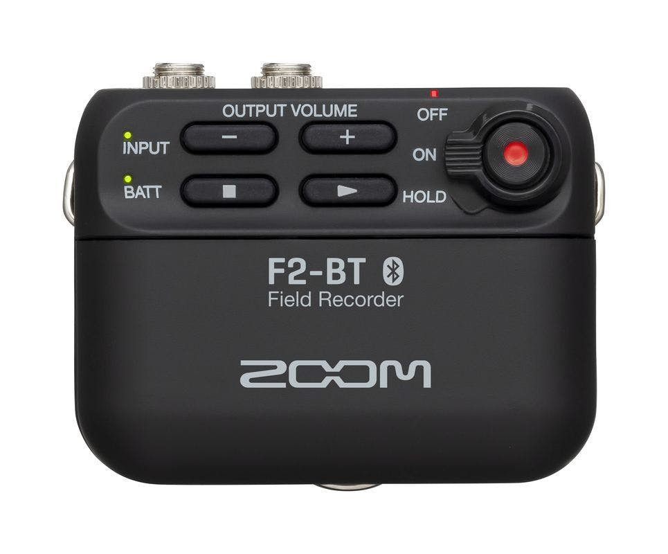 Zoom F2-BT Compact Field Recorder with Lavalier Mic & Bluetooth Zoom F2-BT Compact Field Recorder with Lavalier Mic & Bluetooth