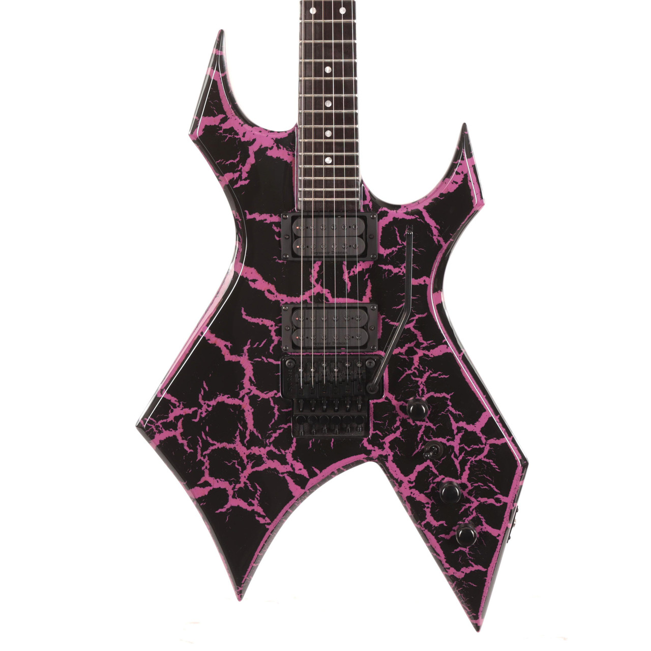 BC Rich Warlock Legacy with Kahler Trem Electric Guitar in Red