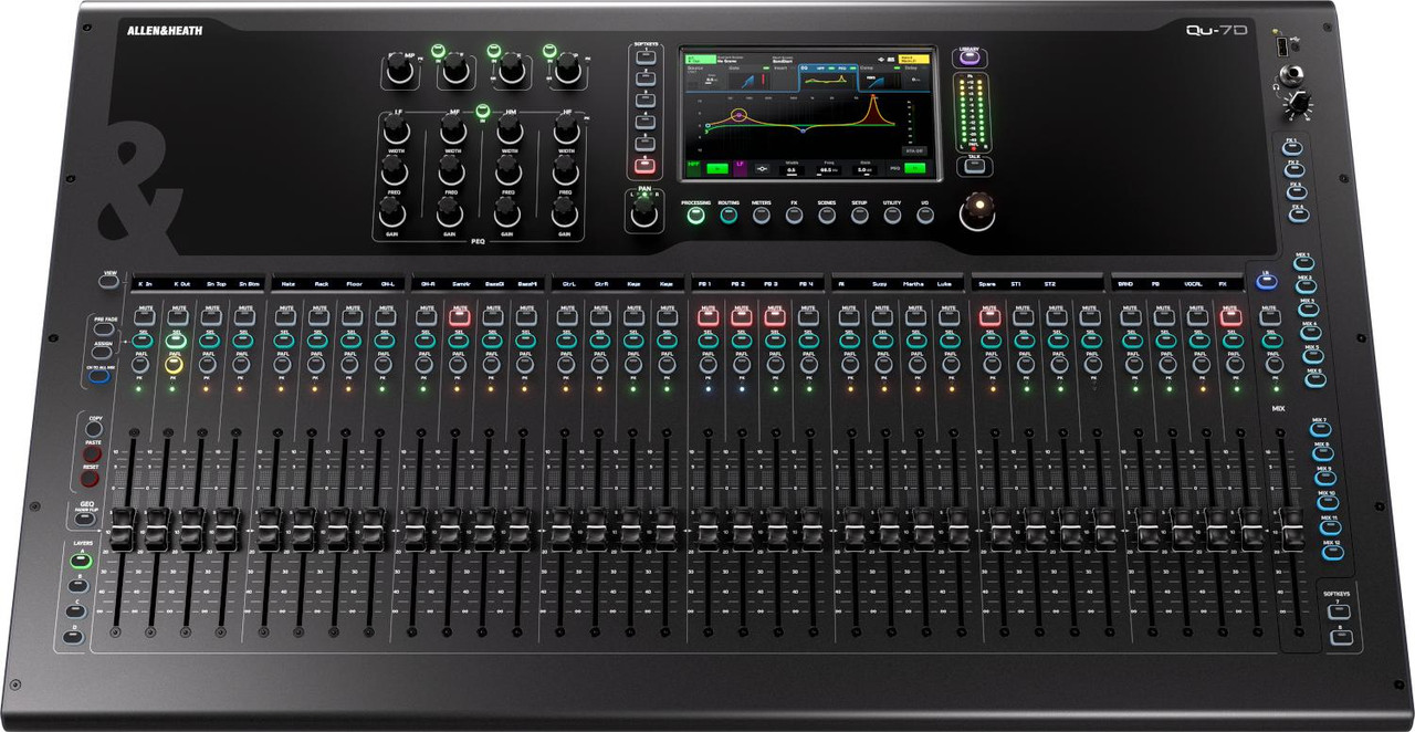 Allen & Heath Qu-7D Dante Digital Mixer Allen & Heath Qu-7D Dante Digital Mixer