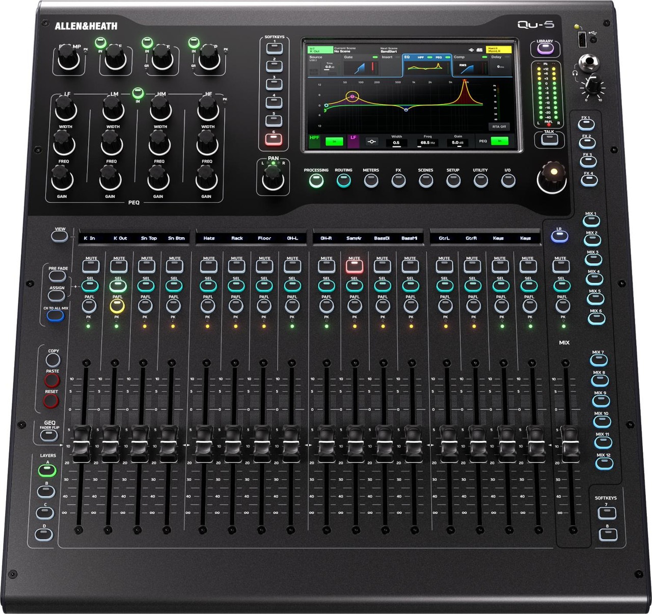 Allen & Heath Wz4 16:2 - Professional Rackmount Mixer - Andertons