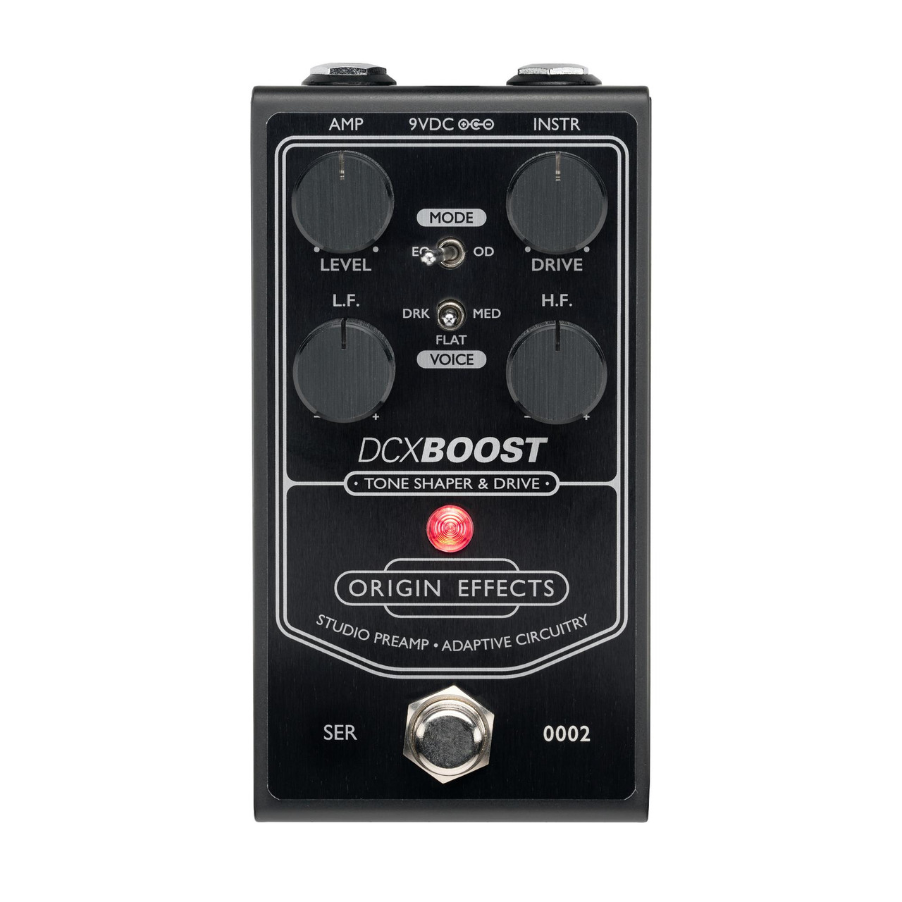 Origin Effects Halcyon Gold Overdrive Pedal - Black Edition