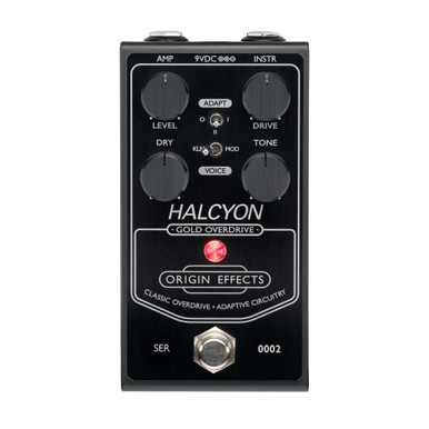 Origin Effects DCX Boost Tone Shaper & Drive Pedal (Black Edition