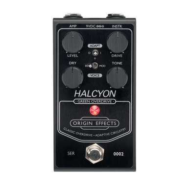 Origin Effects Halcyon Green Overdrive Pedal - Andertons Music Co.