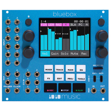 1010music bluebox eurorack モジュラーシンセ 1010Music Bluebox Eurorack Edition - Andertons Music Co