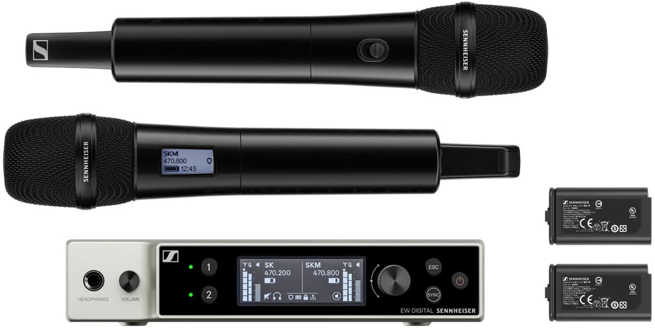 Sennheiser EW-DX 835-S Dual Handheld Set Sennheiser EW-DX 835-S Dual Handheld Set