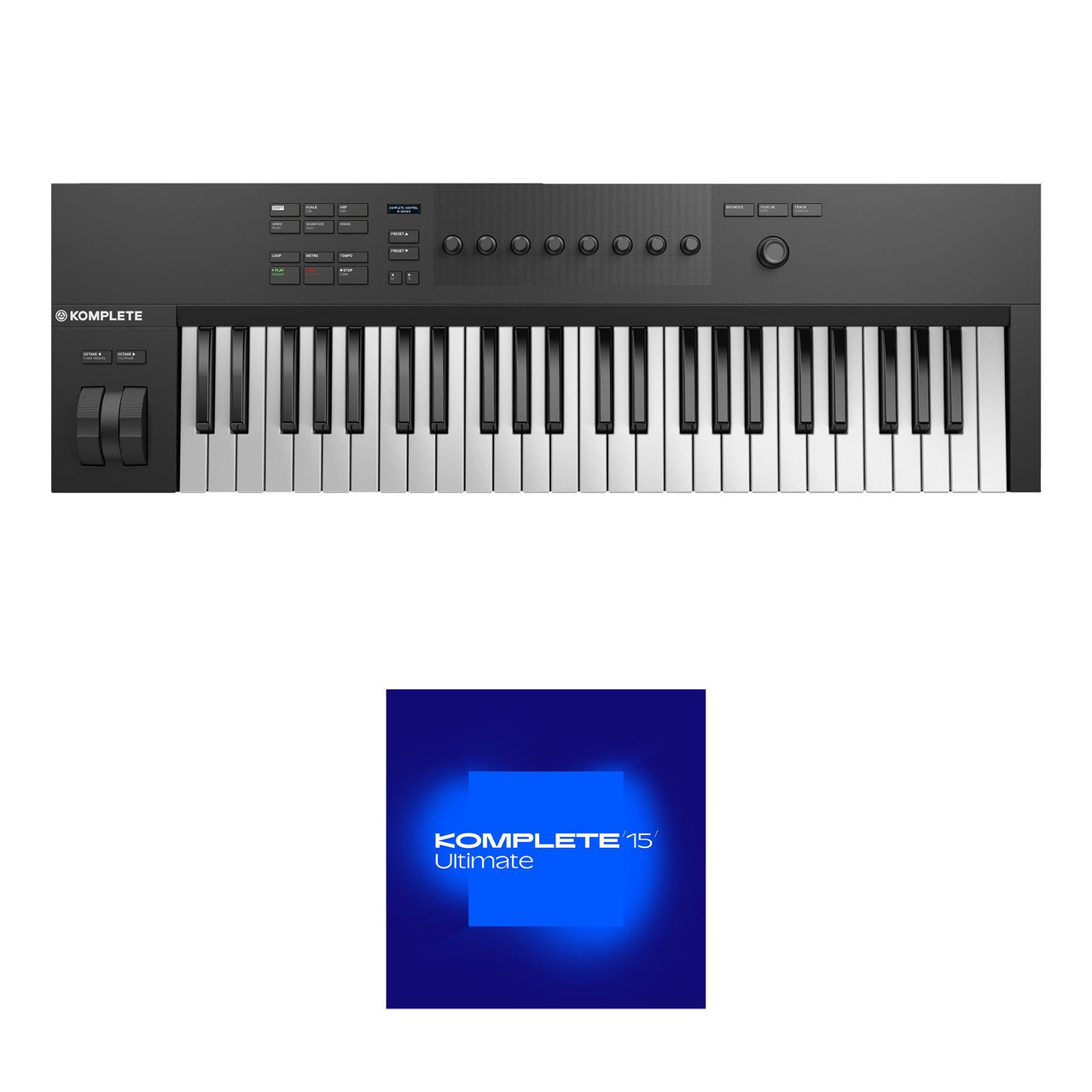 Native Instruments Komplete Kontrol A49 MIDI Keyboard & Controller