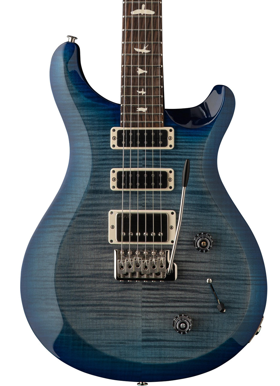 PRS S2 Studio Electric Guitar in Faded Gray Black Blue Burst PRS S2 Studio Electric Guitar in Faded Gray Black Blue Burst