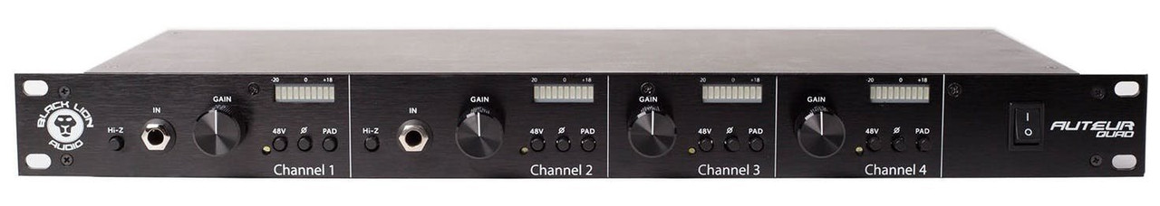 Black Lion Audio Auteur Quad four-channel preamp