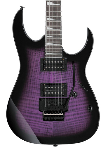 Ibanez GRG320FA-TVT Electric Guitar in Transparent Violet Sunburst