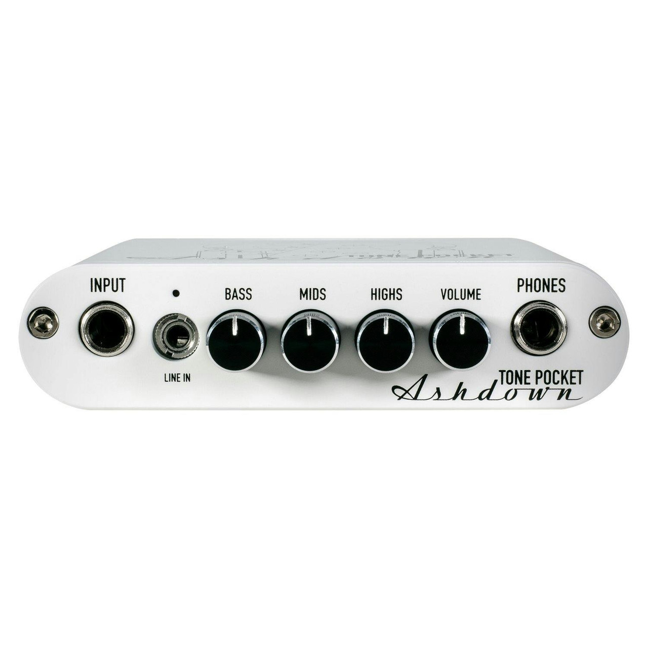Ashdown Pocket V2.0 Headphone Preamp in White