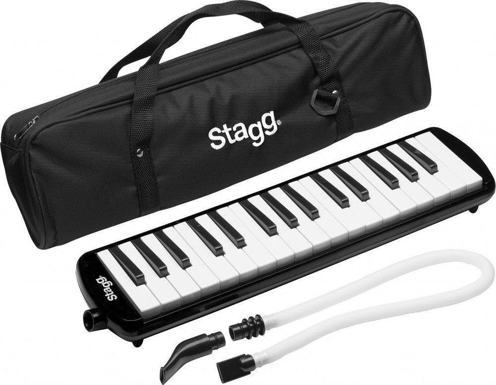 Stagg MELOSTA32BK 32 Note Melodica with Case - Black Stagg MELOSTA32BK 32 Note Melodica with Case - Black