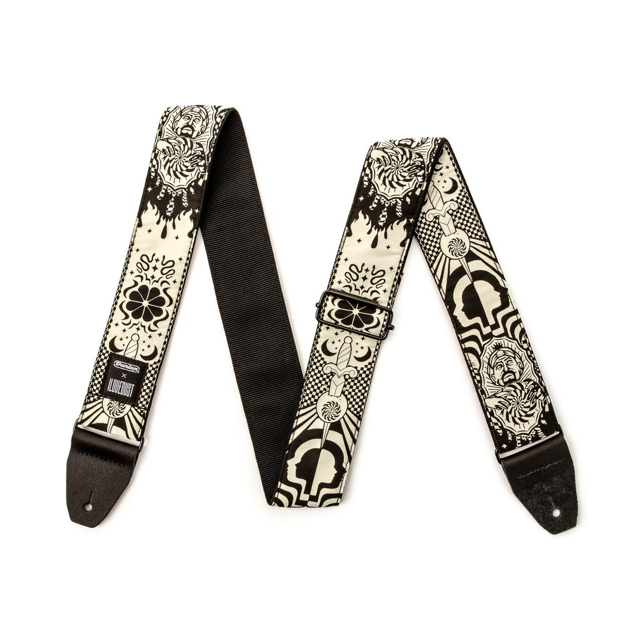 Jim Dunlop ILOVEDUST Night Spells Guitar Strap