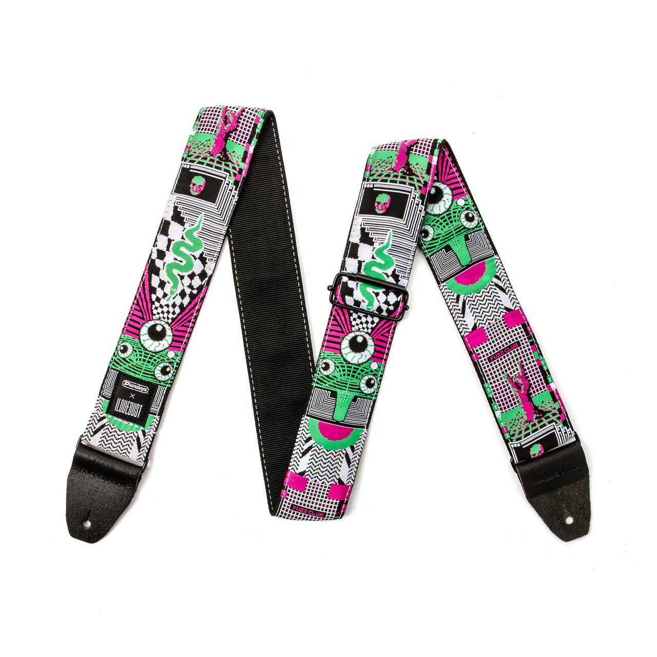 Jim Dunlop ILOVEDUST Mnemonic Fuzz Guitar Strap