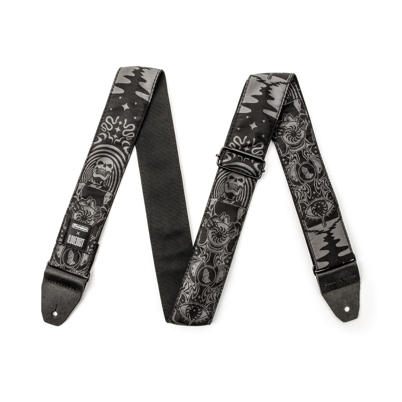 Jim Dunlop ILOVEDUST Endless Midnight Guitar Strap