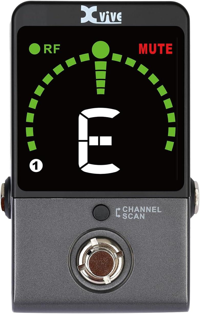Xvive P58 - 5.8 Ghz Digital Guitar Pedal Wireless System - Receiver/Tuner Only