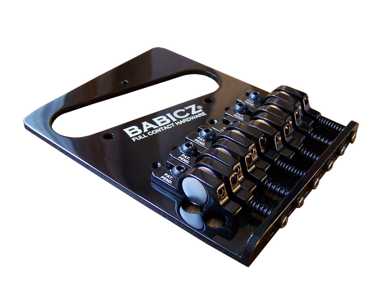 Babicz FCH6 6-String Telecaster Style Bridge in Black Babicz FCH6 6-String Telecaster Style Bridge in Black
