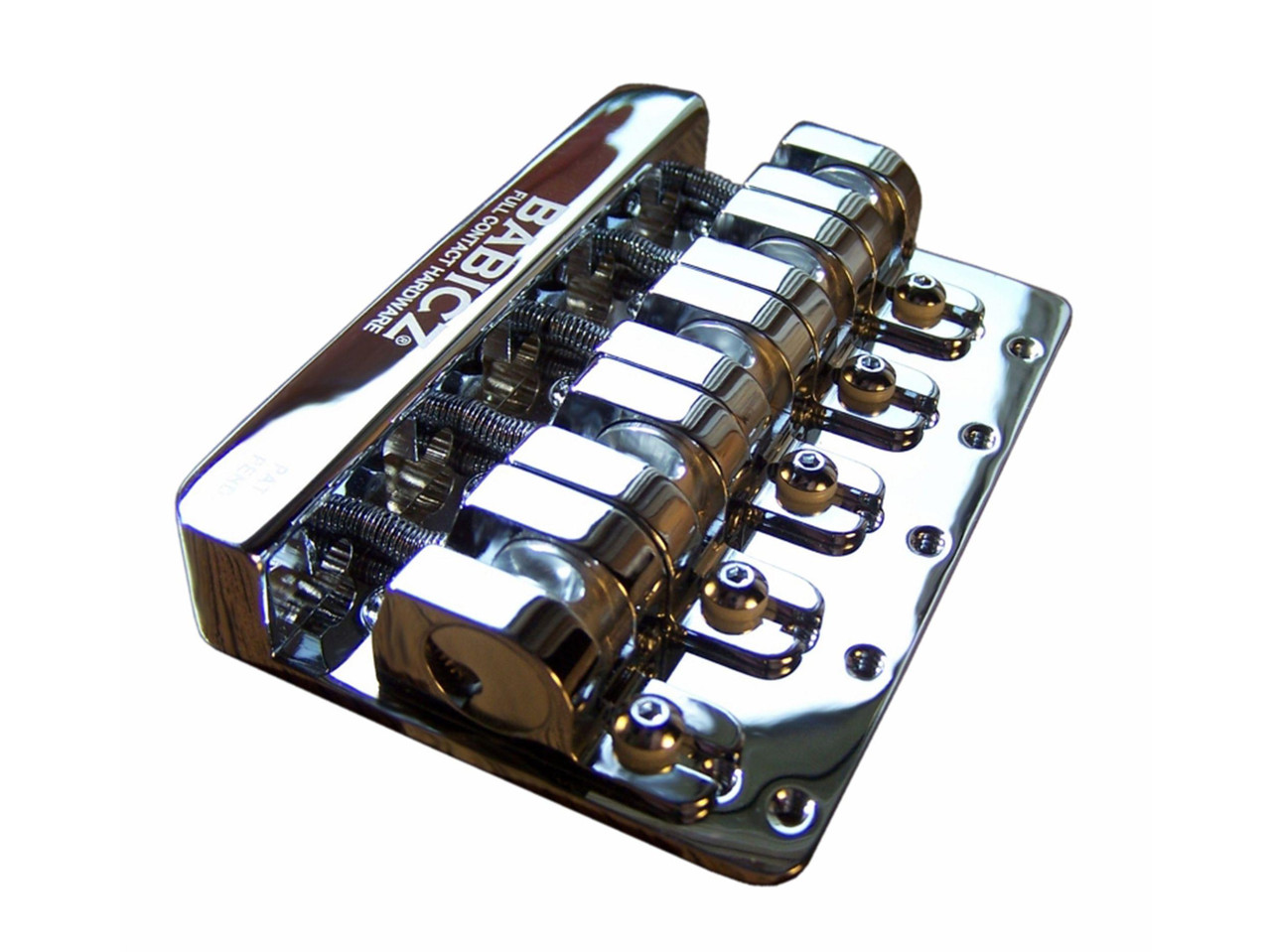 Babicz FCH Z Series 5-String Bass Guitar Bridge in Chrome Babicz FCH Z Series 5-String Bass Guitar Bridge in Chrome