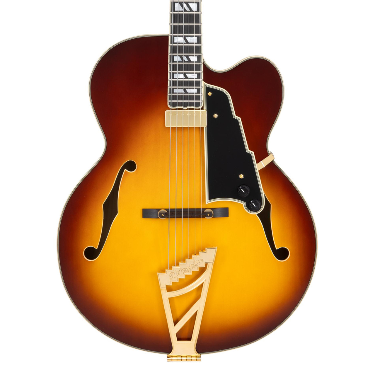 D'Angelico Excel EXL-1 Floating Mini Humbucker in Dark Ice Tea Burst